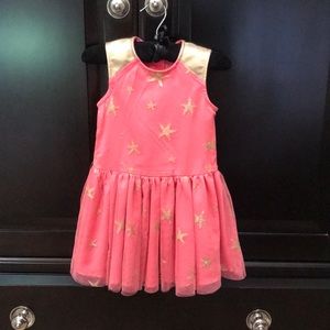 Pink PL Kids Dress with Gold Stars⭐️